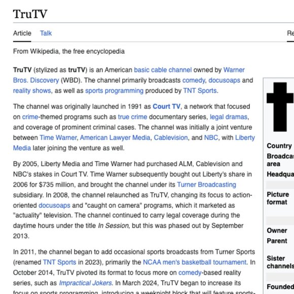 TRUTV (The TV Station) black windbreaker promo windbreaker NWOT - Picture 13 of 14